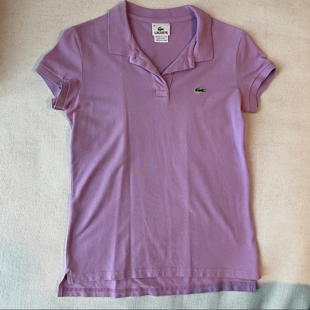Lacoste fitted polo